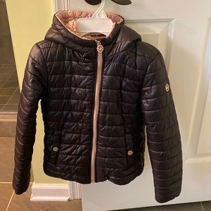 Michael Kors girls warm winter coat 10/12